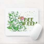 Bienengrün Mousepad (Mit Mouse)