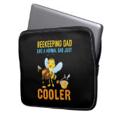 Bienenhalter Art BeeKeeping Vater Laptopschutzhülle (Vorderseite Links)