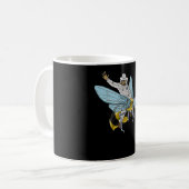 Bienenhalter auf Honigbienenhalter Funny Kaffeetasse (Vorderseite Links)