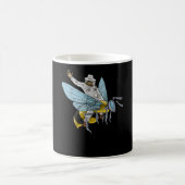 Bienenhalter auf Honigbienenhalter Funny Kaffeetasse (Mittel)