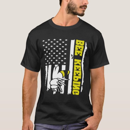 Bienenhalter Behaltend T-Shirt (Vorderseite)