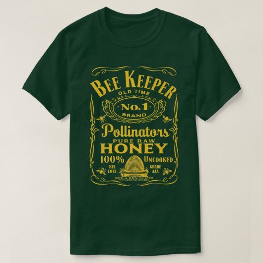 Bienenhalter Bienenzucht Alte Zeit Honig  T-Shirt (Design vorne)