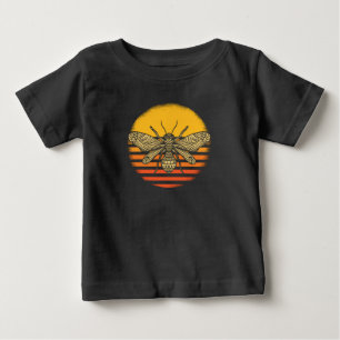 Bienenhalter Bienenzucht-Retro-Geschenk Baby T-shirt