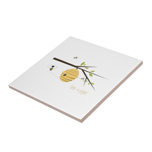 Bienenhalter Fliese (Seite)