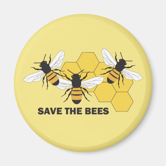 Bienenhalter gerettet magnet (Vorne)