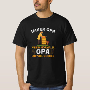 Bienenhalter Großvater Bienenzucht Honig T-Shirt