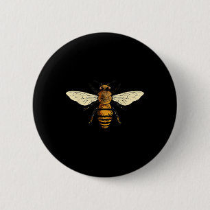 Bienenhalter I Bienenschutz Button