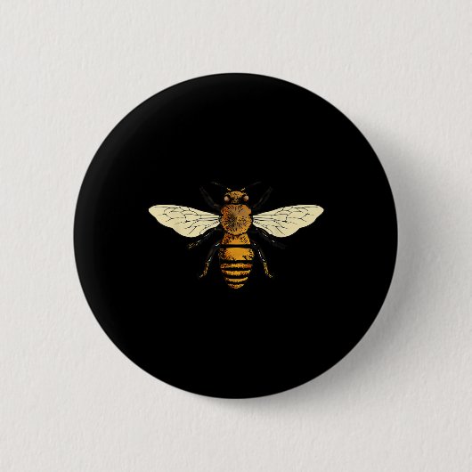 Bienenhalter I Bienenschutz Button (Vorderseite)