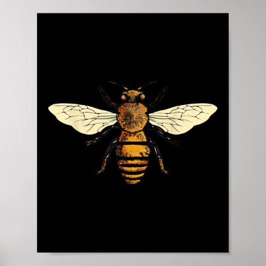 Bienenhalter I Bienenschutz Poster (Vorne)