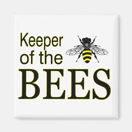 Bienenhalter Magnet (Vorne)