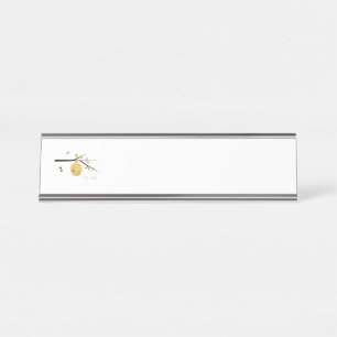 Bienenhalter Schreibtischnamensplakette