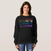 Bienenhalter-Sprichwort 20 Sweatshirt (Vorne ganz)