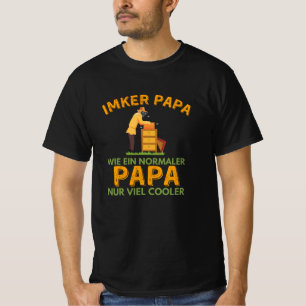 Bienenhalter Vater Bienenzucht Honig T-Shirt