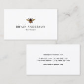 Bienenhalter Visitenkarte (Vorne/Hinten)