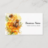 Bienenhalter Visitenkarte (Vorderseite)