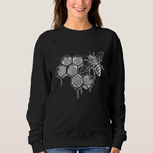 Bienenhalterhalle Vintag Sweatshirt (Vorderseite)