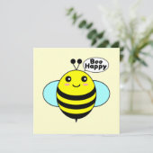 Bienenhappy 1 karte (Stehend Vorderseite)
