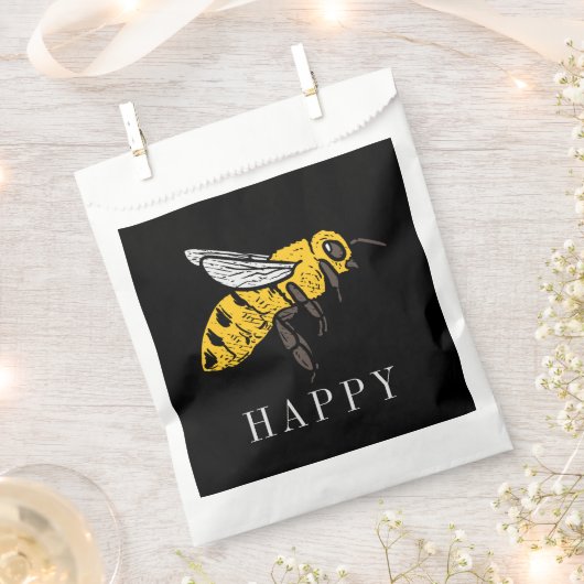 Bienenhappy Custom Insect Illustration Geschenktütchen (Ausgeschnitten)