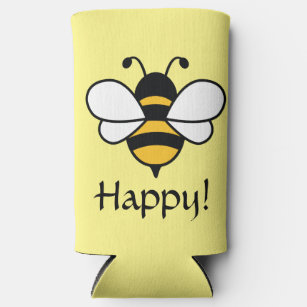 Bienenhappy kann mit Bienenbild cooler werden. bea Selters Dosenkühler