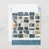 Bienenharzgussteile Postkarte (Vorne/Hinten)