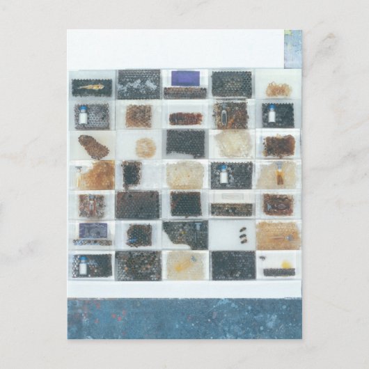 Bienenharzgussteile Postkarte (Vorderseite)