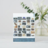 Bienenharzgussteile Postkarte (Stehend Vorderseite)