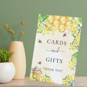 Bienenhonig Gelbe Blüten Party Geschenke Sockelschild