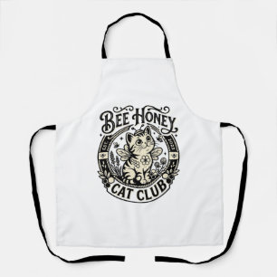 Bienenhonig-Katze Lustige Katze Grafik - Bienenhon Schürze