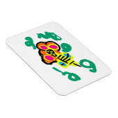 Bienenhonigblume magnet (Rechte Seite)