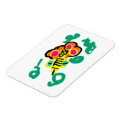 Bienenhonigblume magnet (Linke Seite)