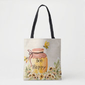 Bienenhonigtopf Tasche (Vorderseite)