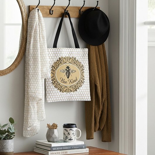 Bienenhonigwabe Tasche