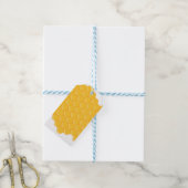 Bienenhuhn Honeycomb Hexagon Muster Geschenkanhänger (Mit Garn)