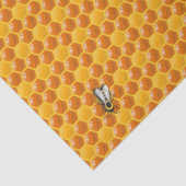 Bienenhühner-Wabenvorlage Seidenpapier (Detail)