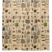 Bieneninsekt-Bug-Wasp-Bienen Duschvorhang (Vorderseite)