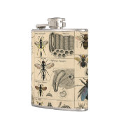 Bieneninsekt-Bug-Wasp-Bienen Flachmann (Links)