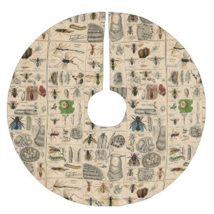 Bieneninsekt-Bug-Wasp-Bienen Polyester Weihnachtsbaumdecke