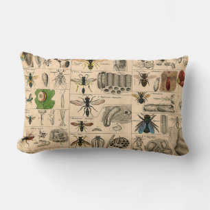 Bieneninsekt-Bug Wasp Naturbienen Malerei Lendenkissen