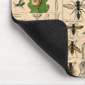 Bieneninsekt-Bug Wasp Naturbienen Malerei Mousepad (Ecke)