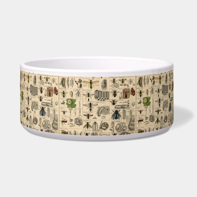 Bieneninsekt-Bug Wasp Naturbienen Malerei Napf (Vorderseite)