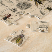 Bieneninsekt-Bug Wasp Naturbienen Malerei Puzzle (Seite)