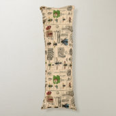 Bieneninsekt-Bug Wasp Naturbienen Malerei Seitenschläferkissen (Vorderseite Vertikal)