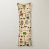 Bieneninsekt-Bug Wasp Naturbienen Malerei Seitenschläferkissen (Rückseite (Vertikal))