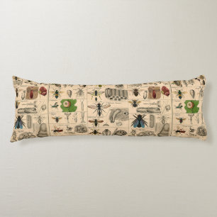 Bieneninsekt-Bug Wasp Naturbienen Malerei Seitenschläferkissen