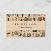 Bieneninsekt-Bug Wasp Naturbienen Malerei Visitenkarte (Vorderseite)