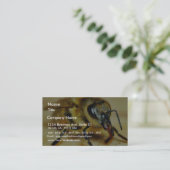 Bieneninsekten Visitenkarte (Stehend Vorderseite)