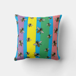 Bieneninvasion Kissen