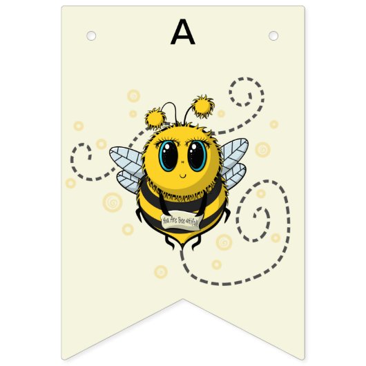 Bienenjagdflaggen Wimpelkette (Dritte Fahne)