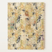 Bienenjahrbuch | Vintage Biene Planer (Rückseite)