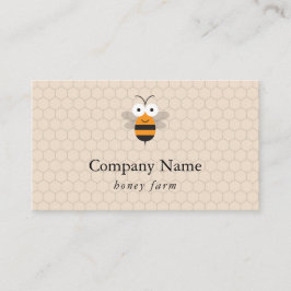 Bienenkäfer Honey Bienenzucht Apiaristenlogo Visitenkarte